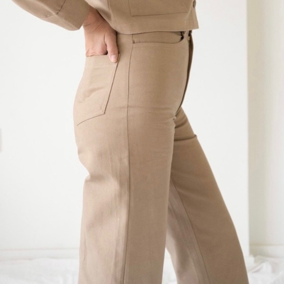 Laude the Label Canvas Straight Pant - Picture 3 of 8